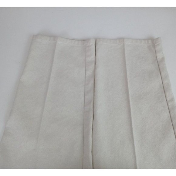 Lark Lane Women's White With Metallic Gold & Studded Accents Bootcut Jeans 14 - Picture 6 of 8